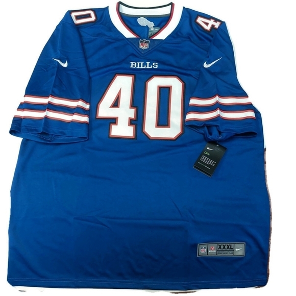 Nike Other - Nike Buffalo Bills Jersey Mens Size XXXL ON Field Blue Red Von Miller #40